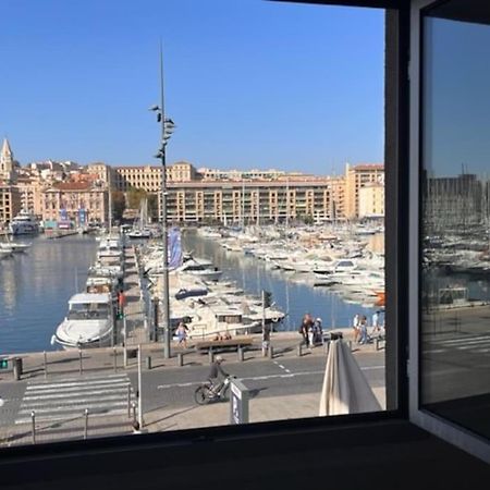 T4 Marseille Vue Imprenable Sur Vieux Port Lägenhet Exteriör bild