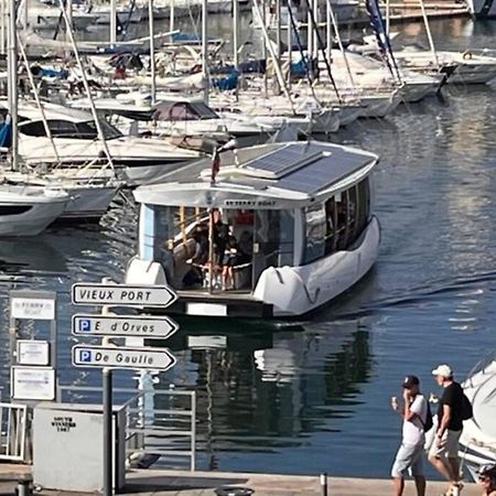 T4 Marseille Vue Imprenable Sur Vieux Port Lägenhet Exteriör bild